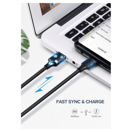 UGREEN 60121 USB to USB Type-C Data Cable 1m - Fast Charging & Data Sync - Image 6