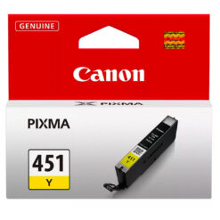 Canon CLI-451Y Yellow Ink Cartridge (6526B001AA)