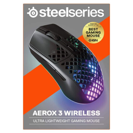 SteelSeries Aerox 3 Wireless Gaming Mouse - Image 4