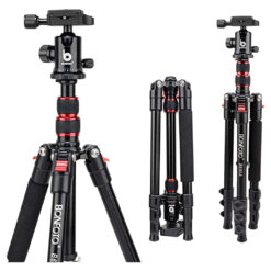 Bonfoto Lightweight Aluminum Tripod with Portable Design [Open Box]