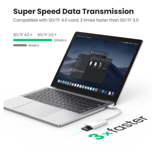UGREEN USB C Card Reader for UHS-II (CM265) - High-Speed Card Reading for USB-C Devices - Image 5