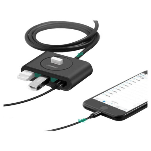 UGREEN 4-in-1 USB 3.0 Data Hub (CR113) - Expand Your Connectivity Options - Image 4
