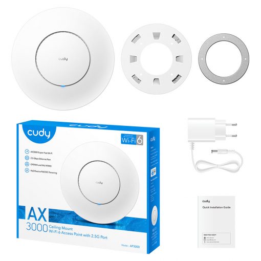 Cudy AP3000 AX3000 2.5G Wi-Fi 6 Access Point - Image 5