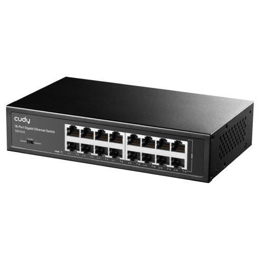 Cudy GS1016 2.0 – 16-Port Gigabit Unmanaged Switch with VLAN and Extend Modes - Image 2