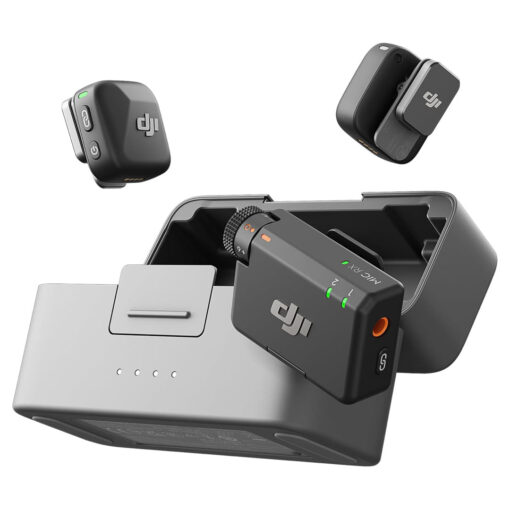 DJI Mic Mini Wireless Microphone System 2 TX 1 RX Charging Case