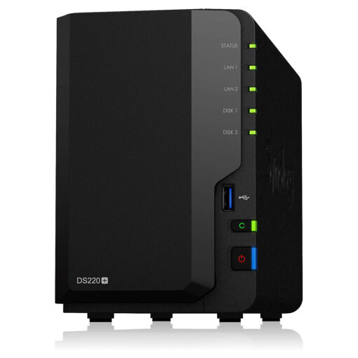 Synology DiskStation DS220+: Streamlined 2-Bay NAS for Data Management
