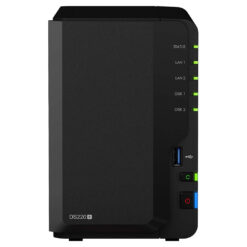 Synology DiskStation DS220+: Streamlined 2-Bay NAS for Data Management