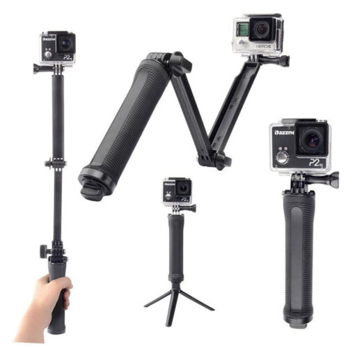 Selfie Stick Floating Hand Grip + 3-Way Grip Arm - Image 2