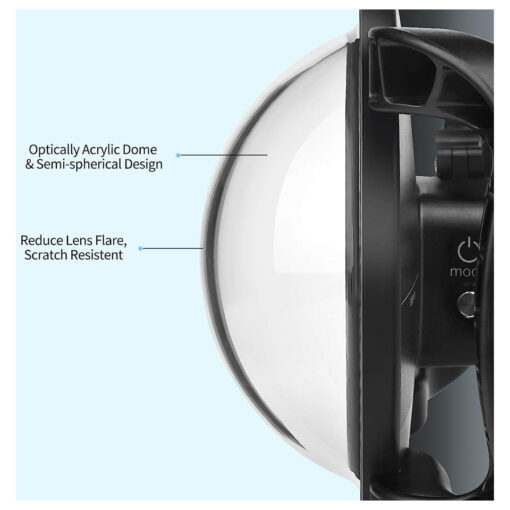 Shoot Dome Port Lens for GoPro Hero 11/10/9 Black - Image 6