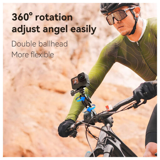 Motorcycle Handlebar Clamp Mount for GoPro/Insta360 - Image 7