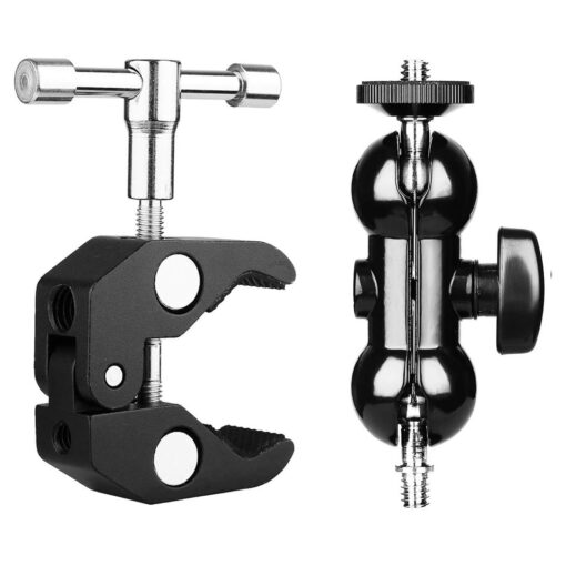 Motorcycle Handlebar Clamp Mount for GoPro/Insta360 - Image 2