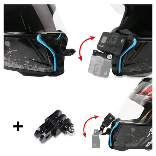 Motorcycle Helmet Chin Strap Mount for GoPro - Image 5