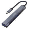 HAING HI-0601-TPC Type-C to 6 Port Multifunction Adapter