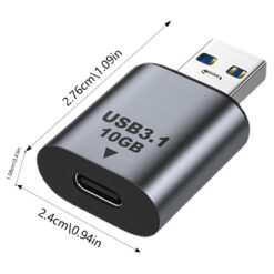 HAING HI-U100-UTC USB AM to Type C Adapter