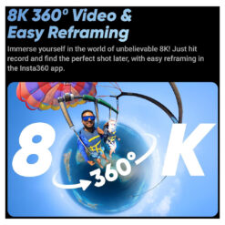 Insta360 X4 – 8K 360 Action Camera with AI Editing