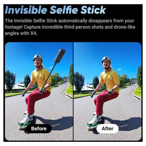 Insta360 X4 - 8K 360 Action Camera with AI Editing - Image 3
