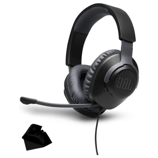 JBL Quantum 100 Wired Over-Ear Gaming Headphones - Image 2