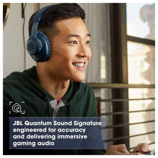 JBL Quantum 100 Wired Over-Ear Gaming Headphones - Image 7