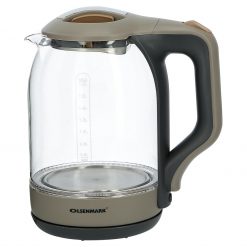 Olsenmark OMK2394 Glass Kettle with Illumination – 1.8L Capacity, Rapid Boiling, Automatic Shut-Off