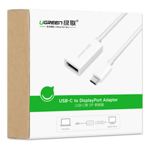 UGREEN USB-C DisplayPort Adapter (MM130) - USB-C to DisplayPort Connectivity - Image 2