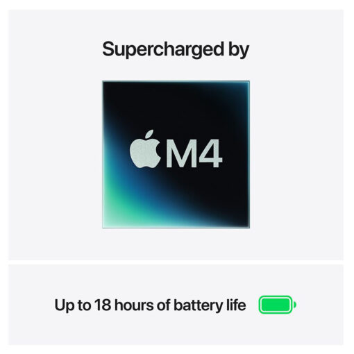 Apple MacBook Air 13" MW123LL/A - 16GB Unified Memory, 256GB SSD (Early 2025) - Image 3