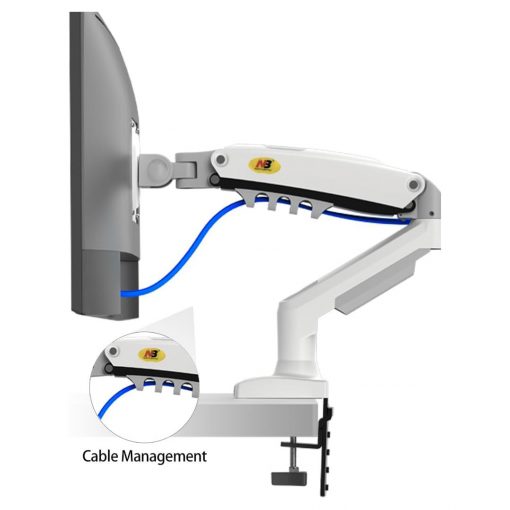 NB North Bayou F160 Dual Monitor Arm – For 17 to 27 Inch Monitors - Image 5