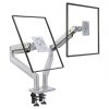 NB North Bayou F80 Monitor Mount – Adjustable Desk Stand for 17-30 Inch Monitors (4.4-19.8 lbs) with Tilt, Rotation, Swivel, and Gas Spring Height Adjustment