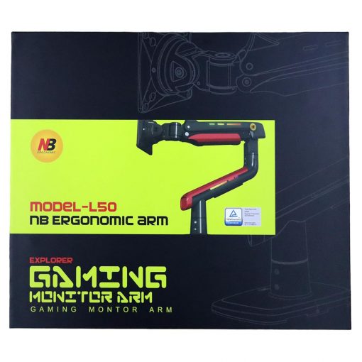 North Bayou RGB Gaming Monitor Arm L50 – For 32 to 60 Inch Monitors - Image 3