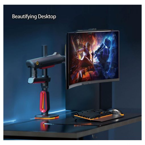 NB ERGONOMIC L70 Gaming Monitor Arm for 32 to 60 Inch Screens – Heavy Duty Mount - Image 6