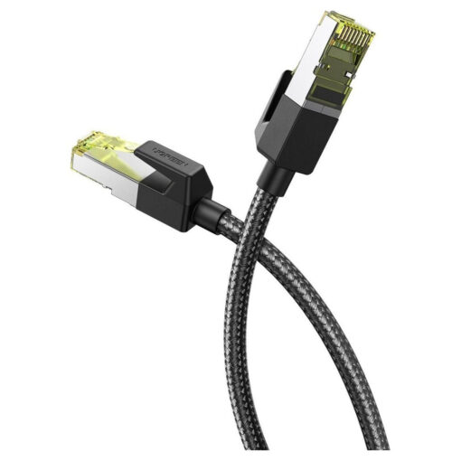 UGREEN NW150 Cat 7 Shielded Round Cable With Braided Modular RJ45 Ethernet - 5M - High - Quality Cat 7 Shielded Ethernet Cable with Braided Design