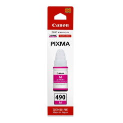 Canon GI-490M Magenta Original Ink Cartridge Bottle (0665C001)