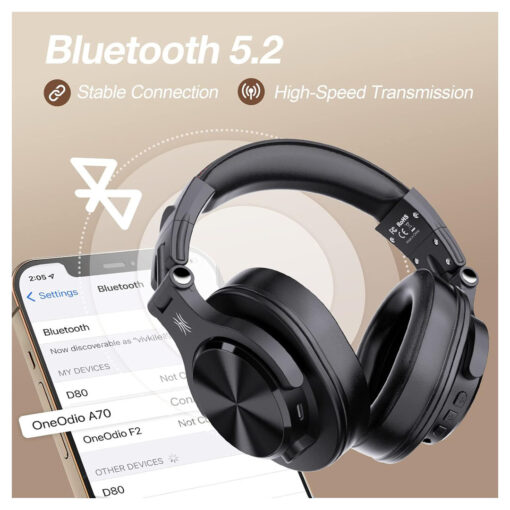 OneOdio A70 Bluetooth Wireless Headphones - Image 4