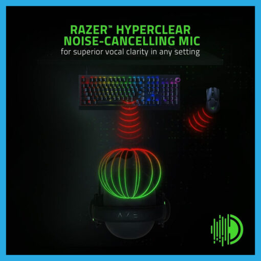 Razer BlackShark V2 X Gaming Headset - 7.1 Surround Sound, with Noise Cancellation - Image 3