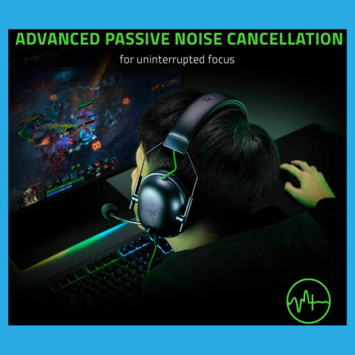 Razer BlackShark V2 X Gaming Headset - 7.1 Surround Sound, with Noise Cancellation - Image 5