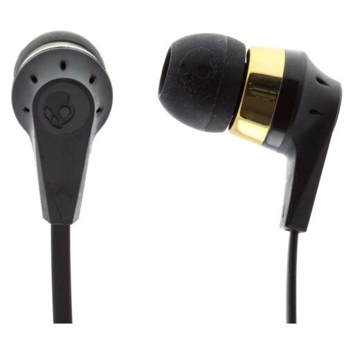 Skullcandy Inkd 2 In-Ear Headphones with Mic (Gold/Black) - Image 3