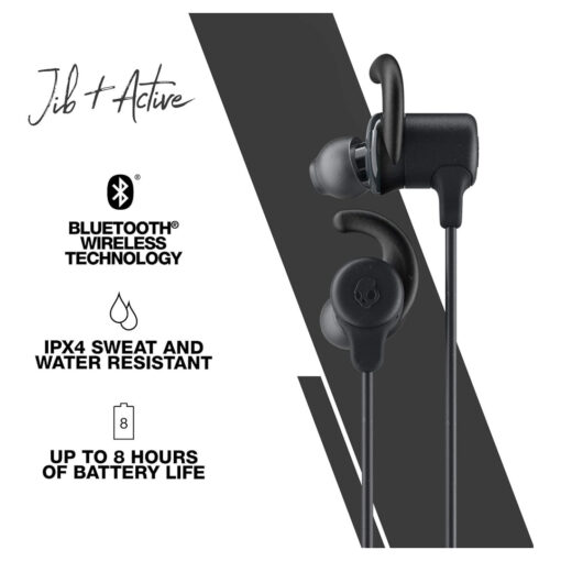 Skullcandy Jib Plus Active Wireless Sport In-Ear Earbud - Bluetooth, 8-Hour Battery - Image 3