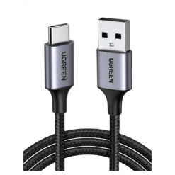 UGREEN USB A to USB C Cable Nickel Plating Aluminum Braid 2M