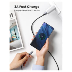 UGREEN USB A to USB C Cable Nickel Plating Aluminum Braid 2M