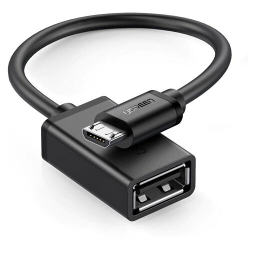 UGREEN Micro USB Male to USB-A Female Cable with OTG (US133) - Micro USB to USB-A Cable with OTG Support