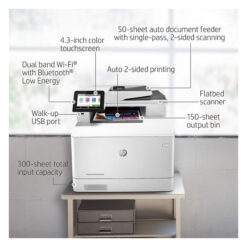 HP Color LaserJet Pro MFP M479fdw Wireless Printer