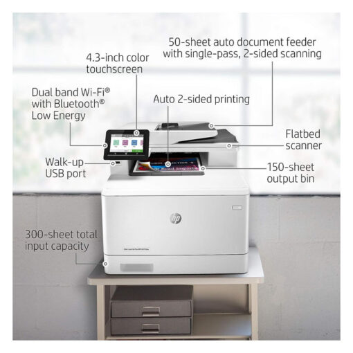 HP Color LaserJet Pro MFP M479fdw Wireless Printer - Image 2