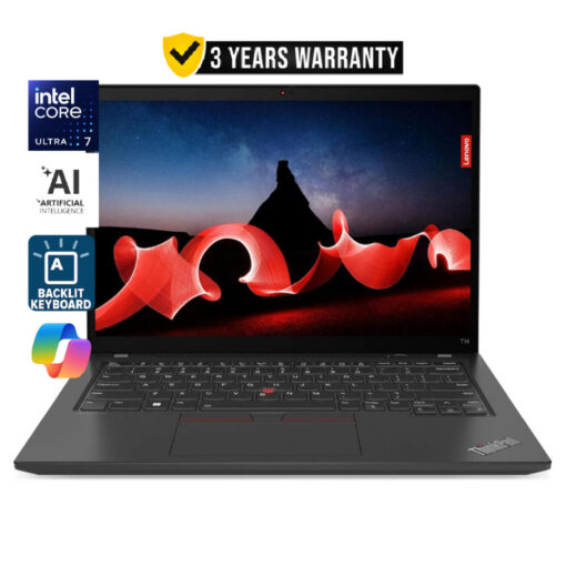 Lenovo ThinkPad T14 Gen 5 Intel Ultra 7 165U vPro 12-Core Intel AI Boost Professional-Grade Performance 14.0 FHD - 3 Years Warranty Include Battery - Image 3