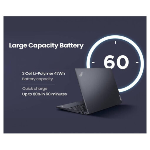 Laptop Lenovo ThinkPad E16 Gen 3 | Intel Core Ultra 7 255H 16 Core, Up to 5.1GHz Intel Arc 140T GPU 16GB DDR5 5600 16 WUXGA With Casual Toploader 2 Years Warranty - Image 6