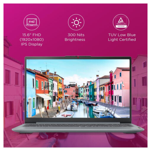Laptop Lenovo IdeaPad Slim 3 13th Gen Intel Core i5-13420H 8GB DDR5 512GB SSD 15.6 FHD 300 Nits Thin and Light Laptop - Image 3