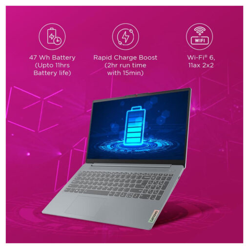 Laptop Lenovo IdeaPad Slim 3 13th Gen Intel Core i5-13420H 8GB DDR5 512GB SSD 15.6 FHD 300 Nits Thin and Light Laptop - Image 4