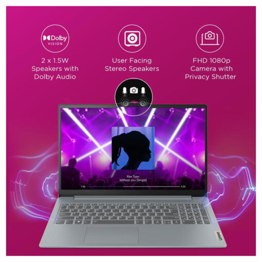Laptop Lenovo IdeaPad Slim 3 13th Gen Intel Core i5-13420H 8GB DDR5 512GB SSD 15.6 FHD 300 Nits Thin and Light Laptop - Image 5