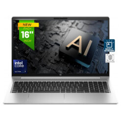 HP ProBook 460 G11 Business Laptop Intel Core Ultra 7 155U, 16 GB DDR5 (Customized), 512 GB SSD 16 WUXGA (1920 x 1200), IPS – Sliver