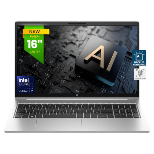 HP ProBook 460 G11 Business Laptop Intel Core Ultra 7 155U, 16 GB DDR5 (Customized), 512 GB SSD 16 WUXGA (1920 x 1200), IPS - Sliver