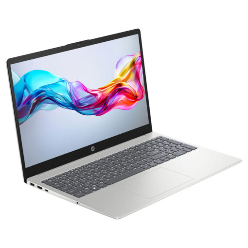 HP Laptop 15-fd1017ne Intel Core Ultra 5 125H High-Preform. Processor Up to 4.5 GHz,16 GB DDR5, 15.6 FHD IPS Micro Edge - Natural Silver - Image 2