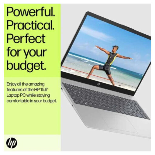 HP Laptop 15-fd1017ne Intel Core Ultra 5 125H High-Preform. Processor Up to 4.5 GHz,16 GB DDR5, 15.6 FHD IPS Micro Edge - Natural Silver - Image 6